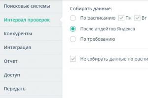 Инструменты для мониторинга, анализа и оценки эффективности поискового продвижения Загрузить запросы в Яндекс